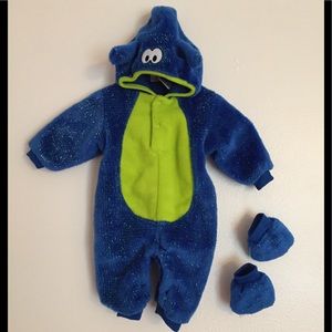 Monster Costume Sleeper with Footies 6/9 months